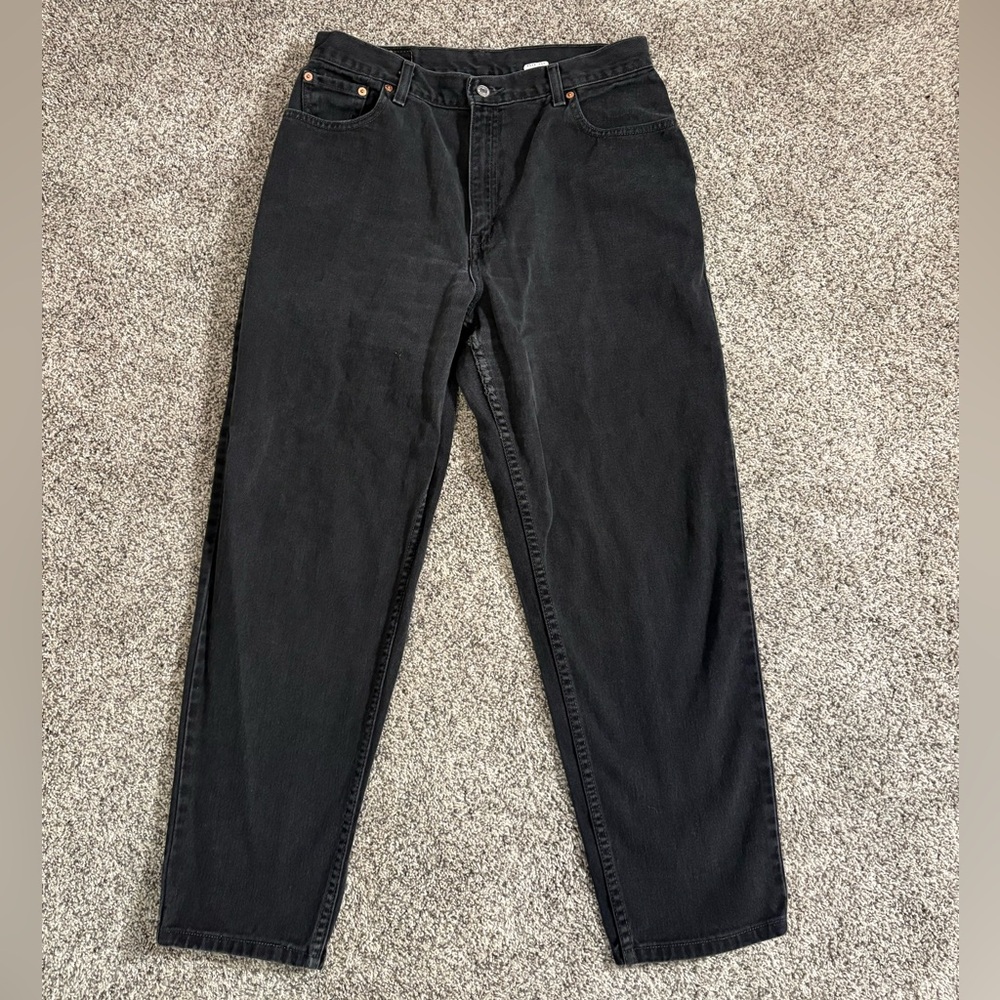 Levi's Women's Black Straight Leg Jeans